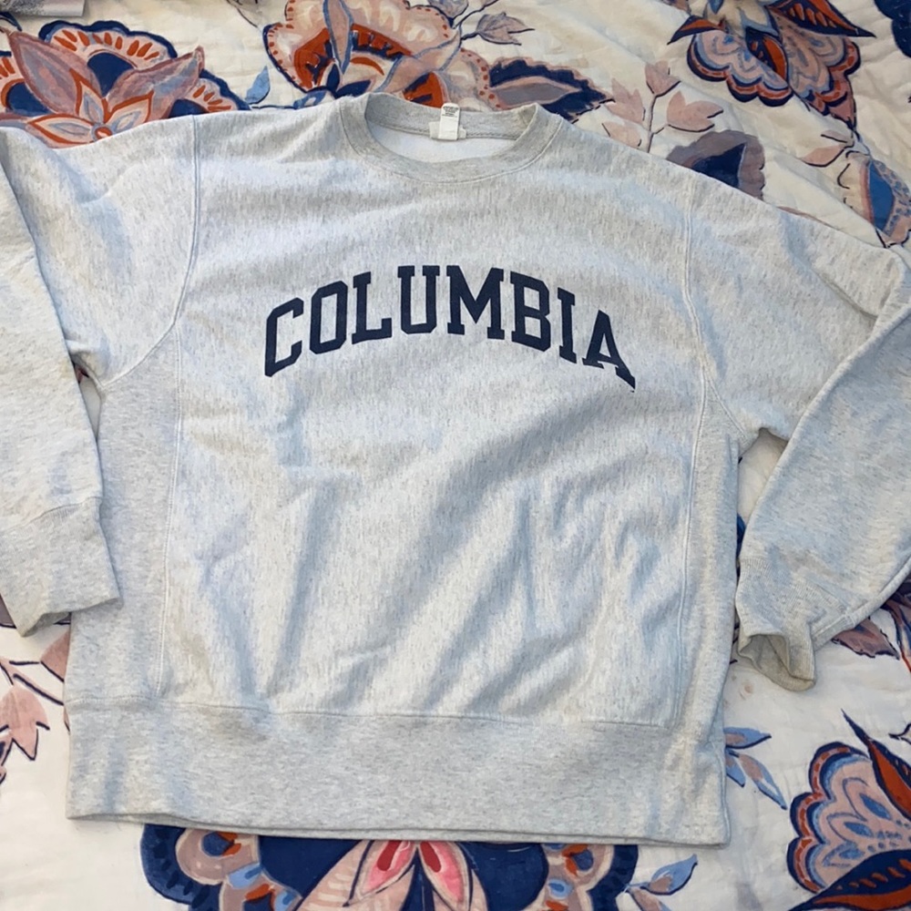 Columbia University crewneck sweatshirt